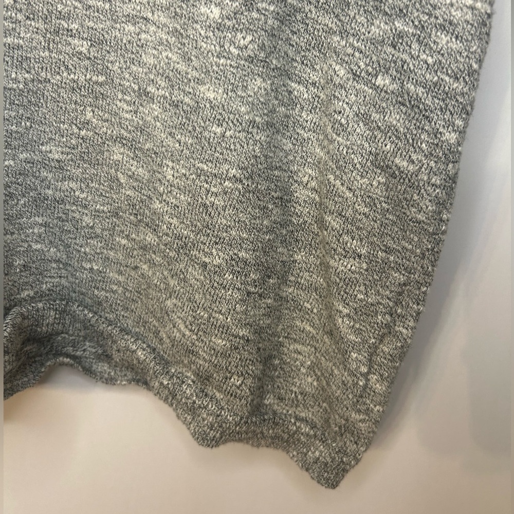 Madewell Women’s V Neck Paulson Sweater Tee in Marled Storm, Size Medium - Picture 7 of 11
